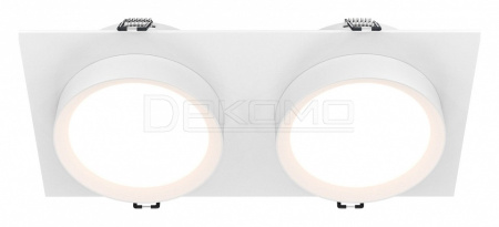 Встраиваемый светильник Hoop DL086-02-GX53-SQ-W