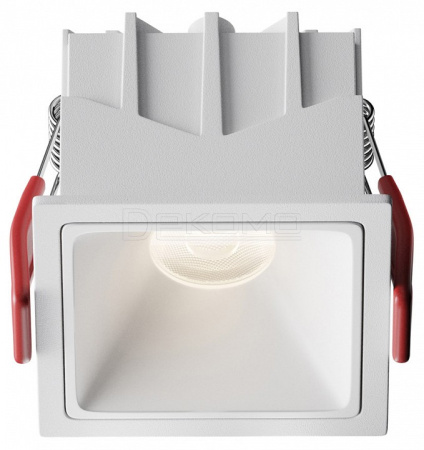 Встраиваемый светильник Alfa LED DL043-01-10W4K-SQ-W-1