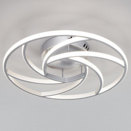 Накладной светильник Indio 90207/1 серебро