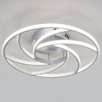 Накладной светильник Indio 90207/1 серебро