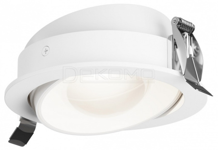 Встраиваемый светильник Lens DL105-12W3K-W