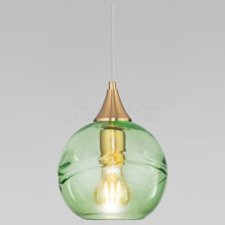 Подвесной светильник Lotus 50221/1 зеленый