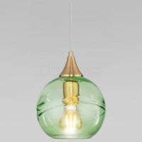 Подвесной светильник Lotus 50221/1 зеленый