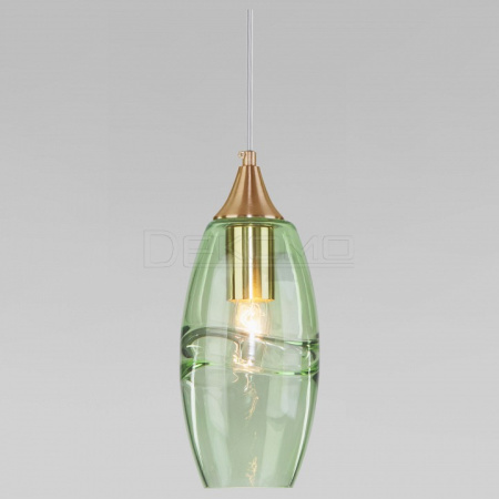 Подвесной светильник Lotus 50222/1 зеленый