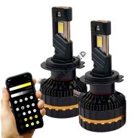 Умные светодиодные автолампы с Bluetooth управлением A17-HB3(9005)AC