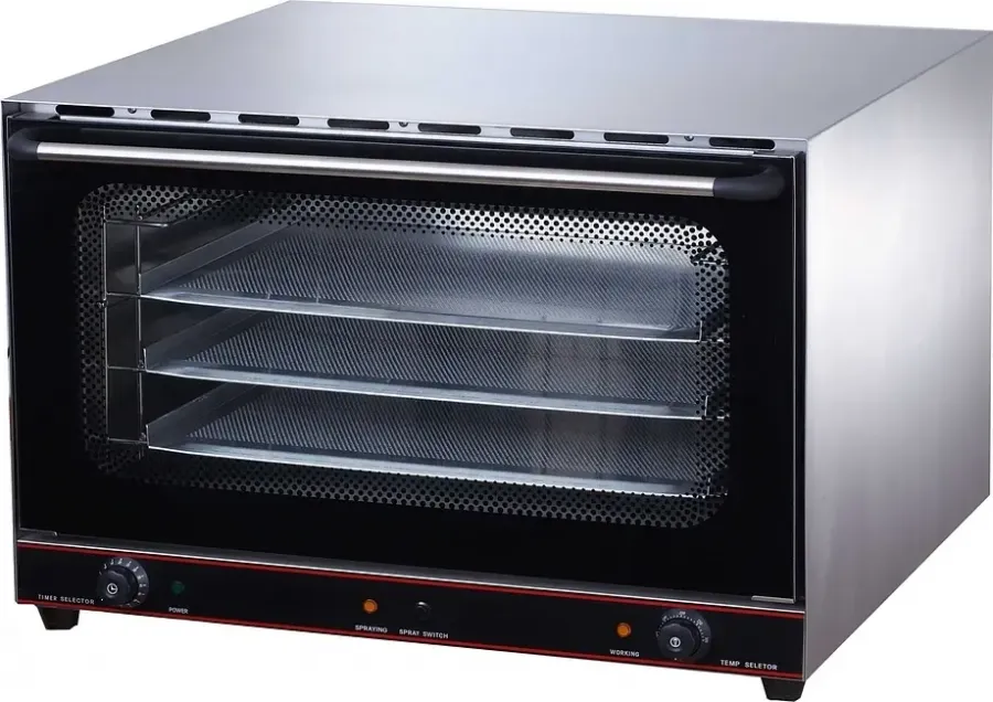 Печь конвекционная электрическая Hualian Machinery HEB-8F (4 уровня, лист 600*400 мм)