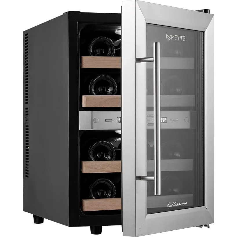 Винный шкаф двухзонный Meyvel MV12-SF2 (easy)