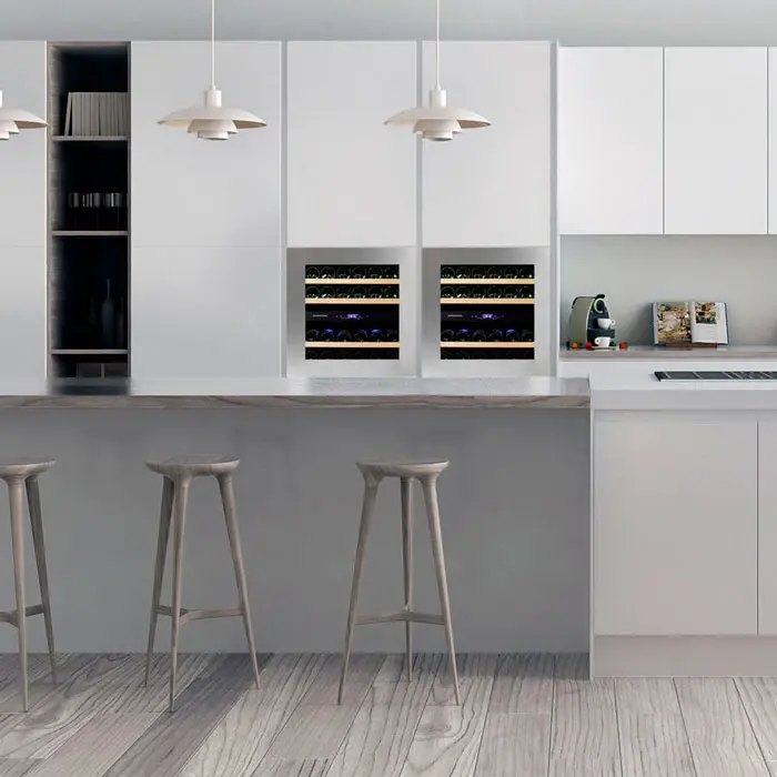 Встраиваемый винный шкаф Dunavox DAVG-25.63DSS.TO