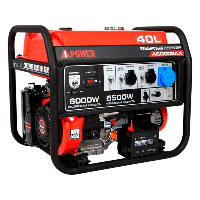 A-iPower A6000EAX бензиновый генератор 20118