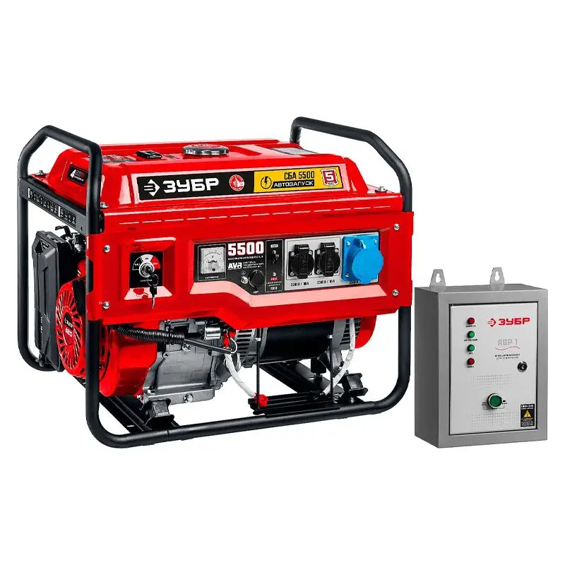 ЗУБР СБА-5500 бензиновый генератор