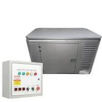 A-iPower A17000EAX бензиновый генератор в зимнем кожухе 1700SS RAL 7024 с блоком АВР 400В/100А (8 pin) 129123/29111