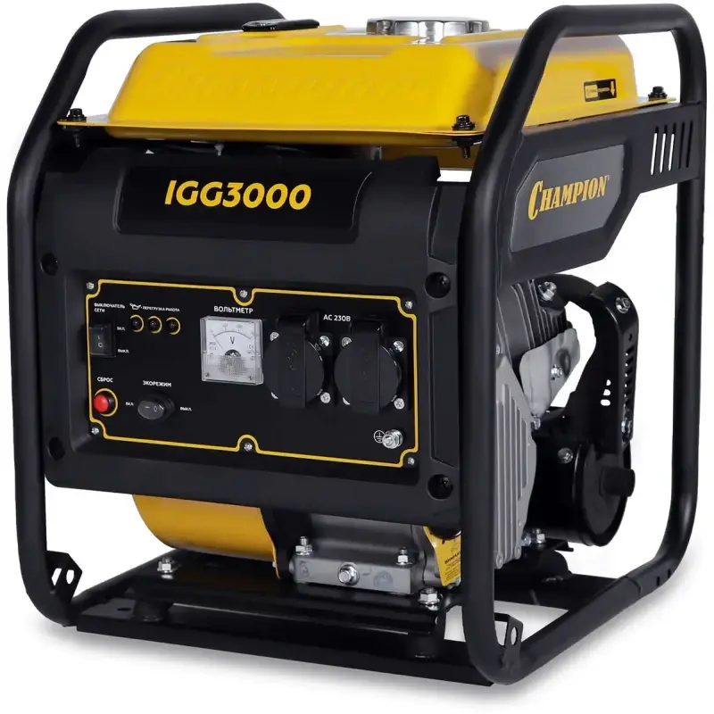 CHAMPION IGG3000 инверторный генератор