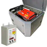 A-iPower A9000EAX бензиновый генератор в кожухе 1200 RAL 7024 с блоком АВР 400В/25А (8 pin) New УТ-11183965/29109