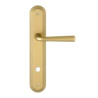 Ручка на планке Extreza Sandro 332 WC PL05 латунь матовая