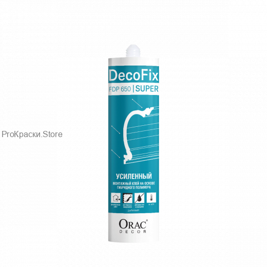 Монтажный клей FDP650 (310мл)  д 23 x в 23 x ш 6 см