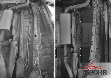 Защита топливных трубок, Автоброня, сталь