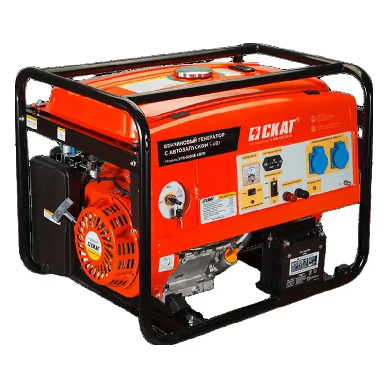 СКАТ УГБ-5000Е/АВТО бензиновый генератор
