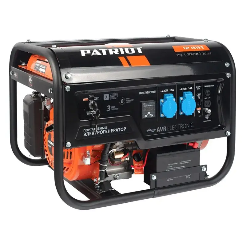 PATRIOT GP 3510E бензиновый генератор 474101540