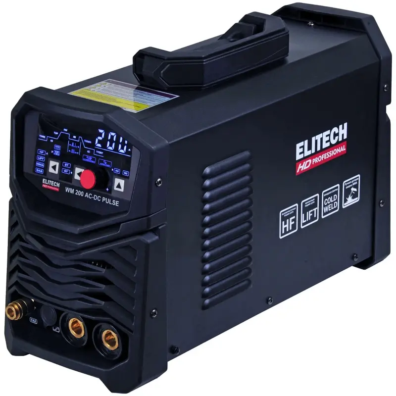 ELITECH WM 200 AC-DC PULSE сварочный инвертор tig 204476