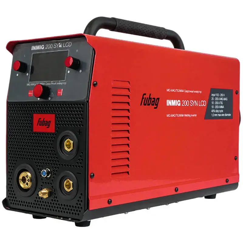 FUBAG INMIG 200 SYN LCD сварочный полуавтомат инверторный с горелкой FB 250 Ergo 31590.1