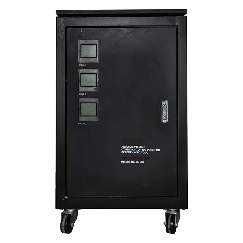Ресанта АСН-45000/3-ЭМ трехфазный стабилизатор напряжения 63/4/14