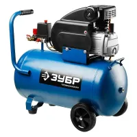 Воздушный компрессор ЗУБР ЗКПМ-240-50-1.5 серия "Профессионал"
