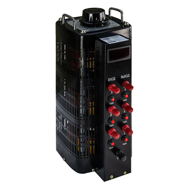 ЭНЕРГИЯ ЛАТР Black Series 3Ф TSGC2-6кВА 6А лабораторный автотрансформатор Е0102-0202