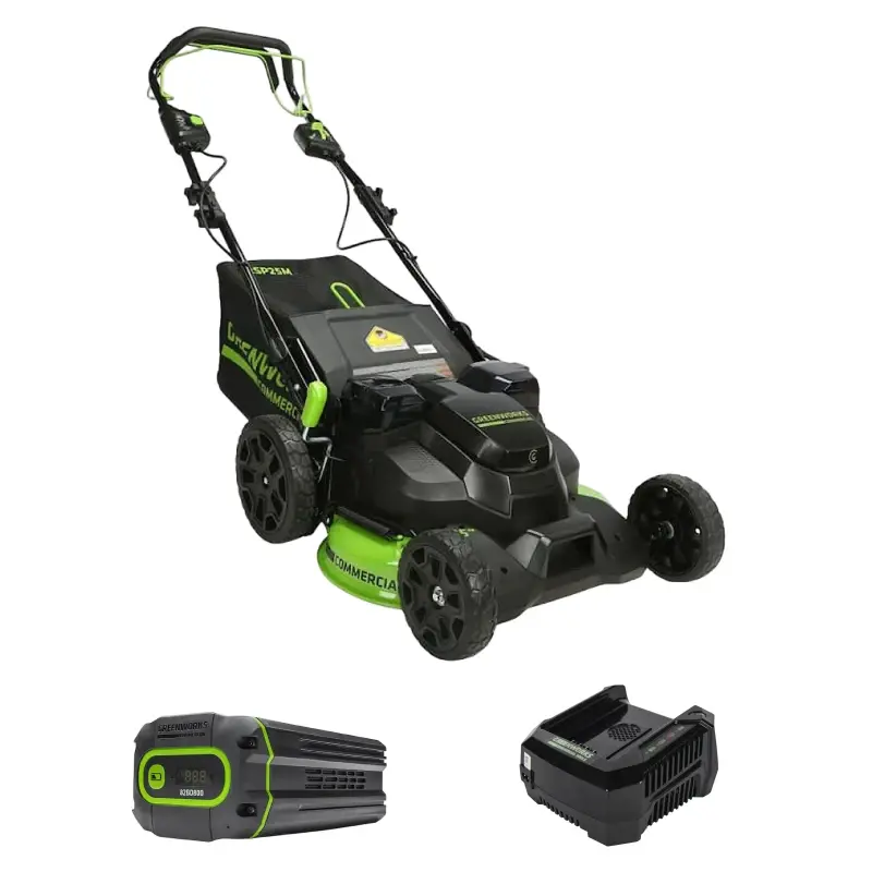 Аккумуляторная газонокосилка Greenworks GC82LM61SK8 (1 x 8 Ач, ЗУ) 2515607U8