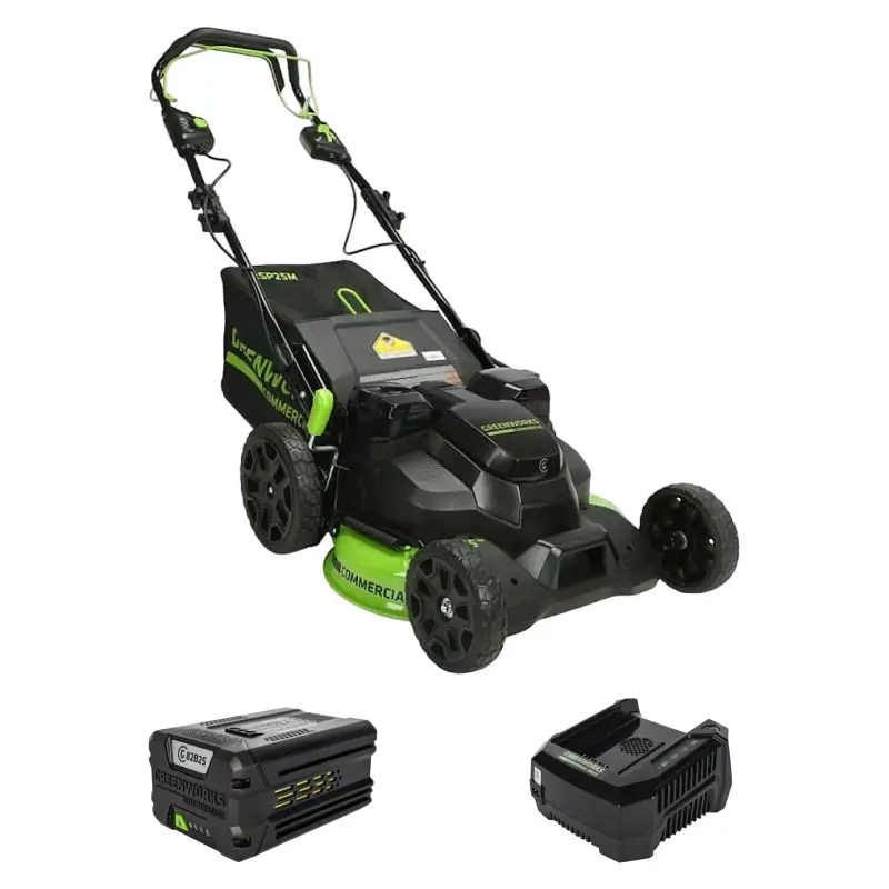 Аккумуляторная газонокосилка Greenworks GC82LM61SK25 (1 x 2.5 Ач, ЗУ) 2515607UA