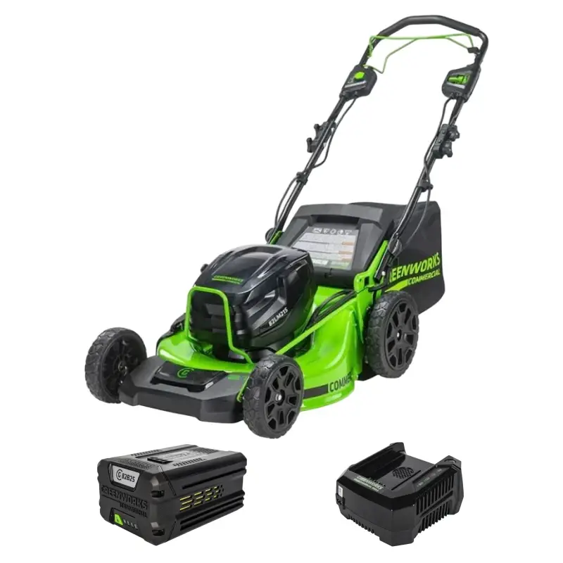 Аккумуляторная газонокосилка Greenworks GC82HPLM51K25 (1 x 2.5 Ач, ЗУ) 2518907UA