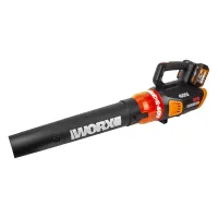 WORX WG584E 20В аккумуляторная воздуходувка (2 x 2 Ач, ЗУ) 40.3 м/с
