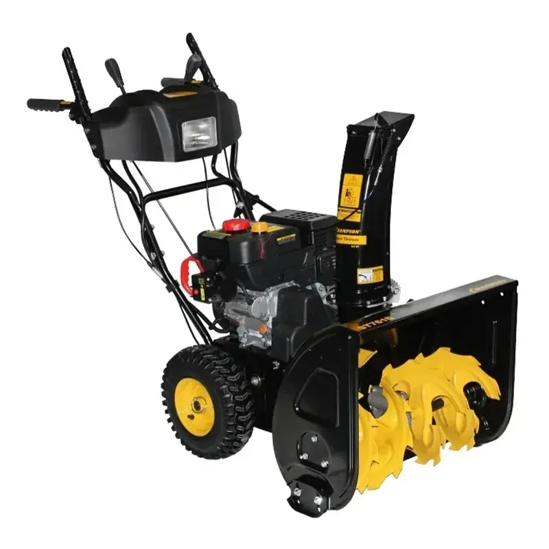 CHAMPION ST761E снегоуборщик бензиновый 7 л.с. ковш 61 см, выброс 8 м, 6 вперед/2 назад