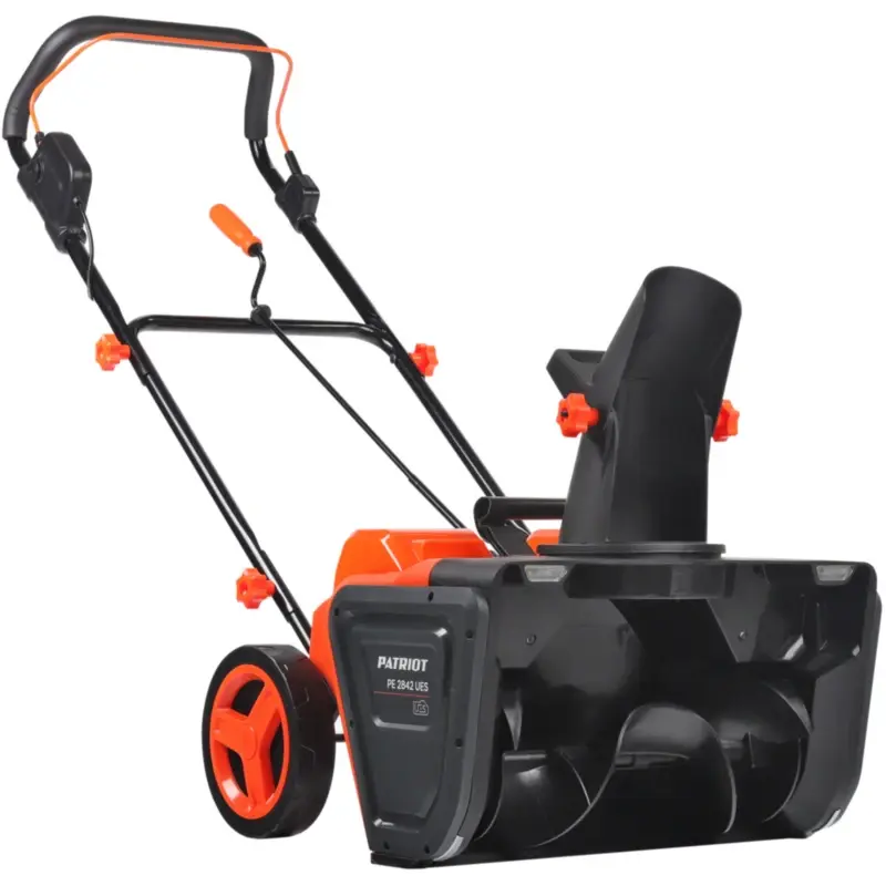 PATRIOT PE 2842 UES 20V 20В аккумуляторный снегоуборщик (2 x 4 Ач, ЗУ) ковш 50 см, выброс 7 м 426302330