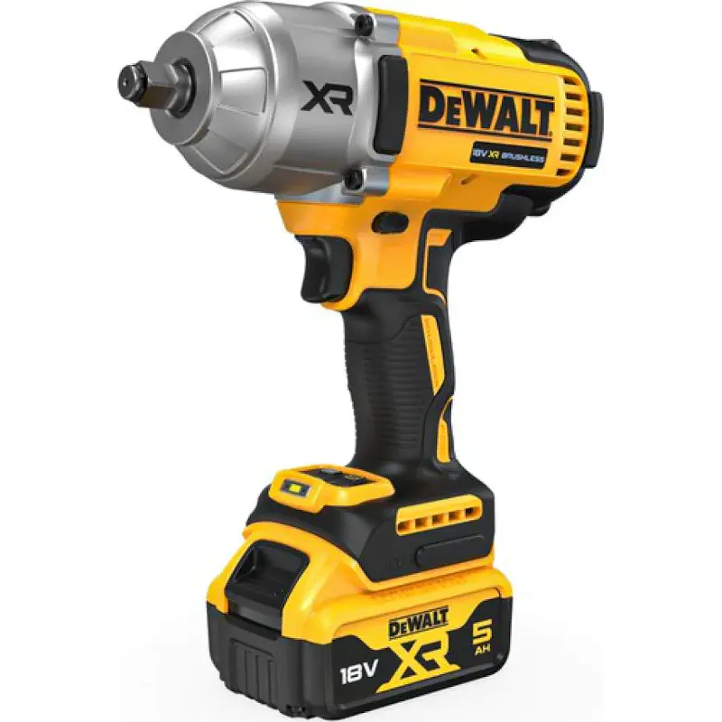 DeWalt DCF900P2T-QW аккумуляторный ударный гайковёрт (2 x 5 Ач, ЗУ)