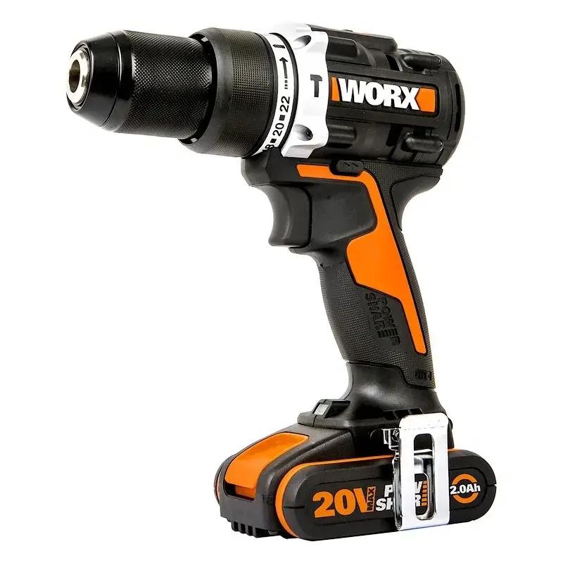 WORX WX352 дрель-шуруповерт ударная аккумуляторная (2 x 2 Ач, ЗУ)