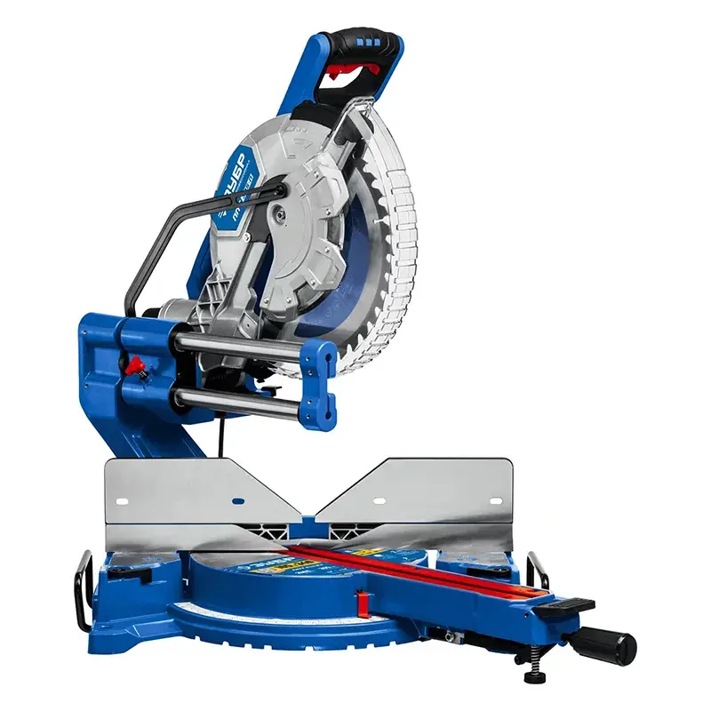 ЗУБР ППТ-305-П торцовочная пила компактная с протяжкой ППТ-305-П