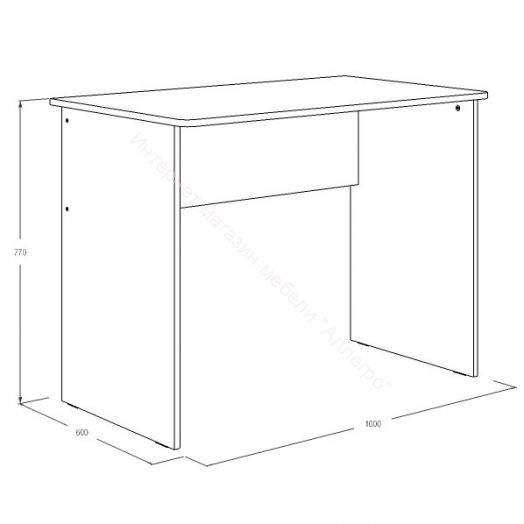 Стол письменный №1 Омега 16