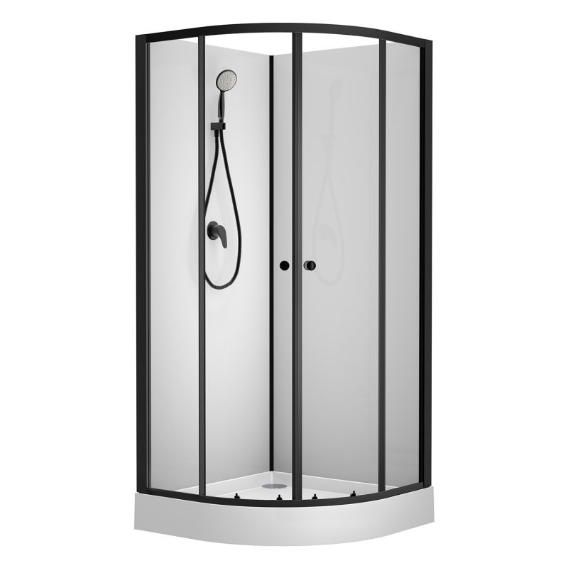 Душевая кабина Loranto NEO 100x100 с низким поддоном 15см, CS-21800-100