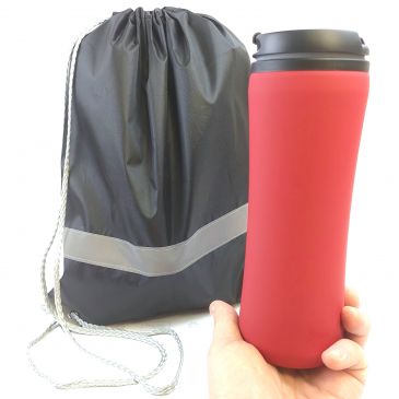 Термокружка flock красная