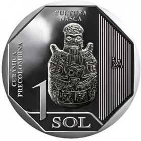 Доколумбовая керамика - Культура Наска 1 новый соль Перу 2025