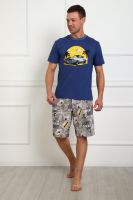 1103 Костюм мужской [синий]