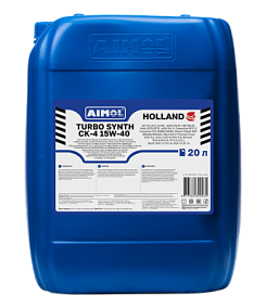 AIMOL Turbo Synth CK-4 15W-40, 20л