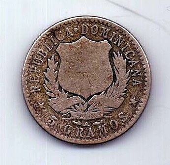 20 сентаво 1897 Доминиканская республика Доминикана