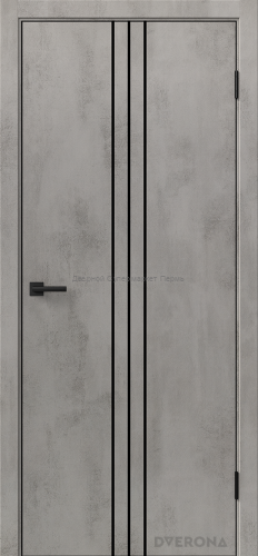 Орион 3.2 Бетон Грей , Светлый с черной кромкой ABS с 4-х сторон.