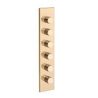 Смеситель для душа Gessi Incastri 75320 с термостатом 5 запорных вентиля схема 16