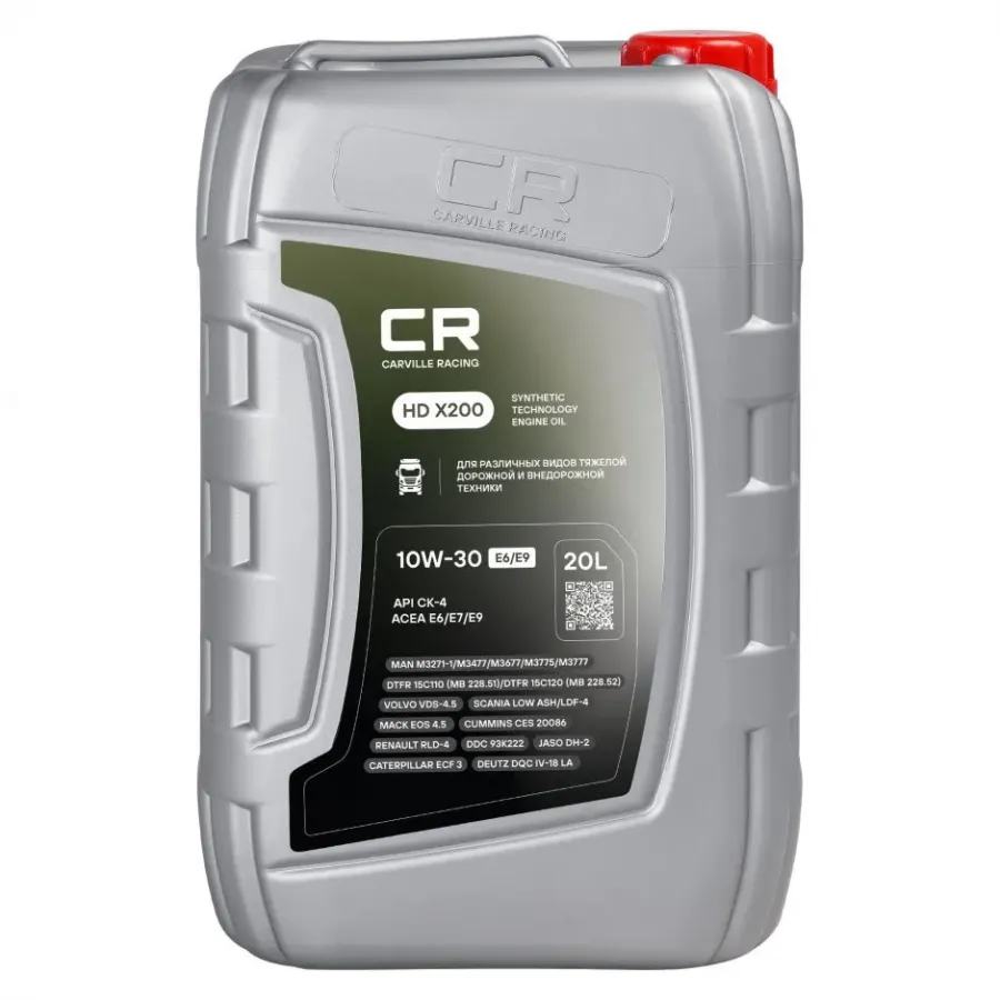 CARVILLE RACING HD X200 E6/E9 10W-30, 20л
