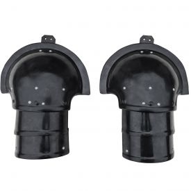 Плечи Латные с бортиком (пара). Серия "Оникс"