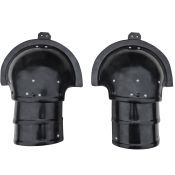 Плечи Латные с бортиком (пара). Серия "Оникс"