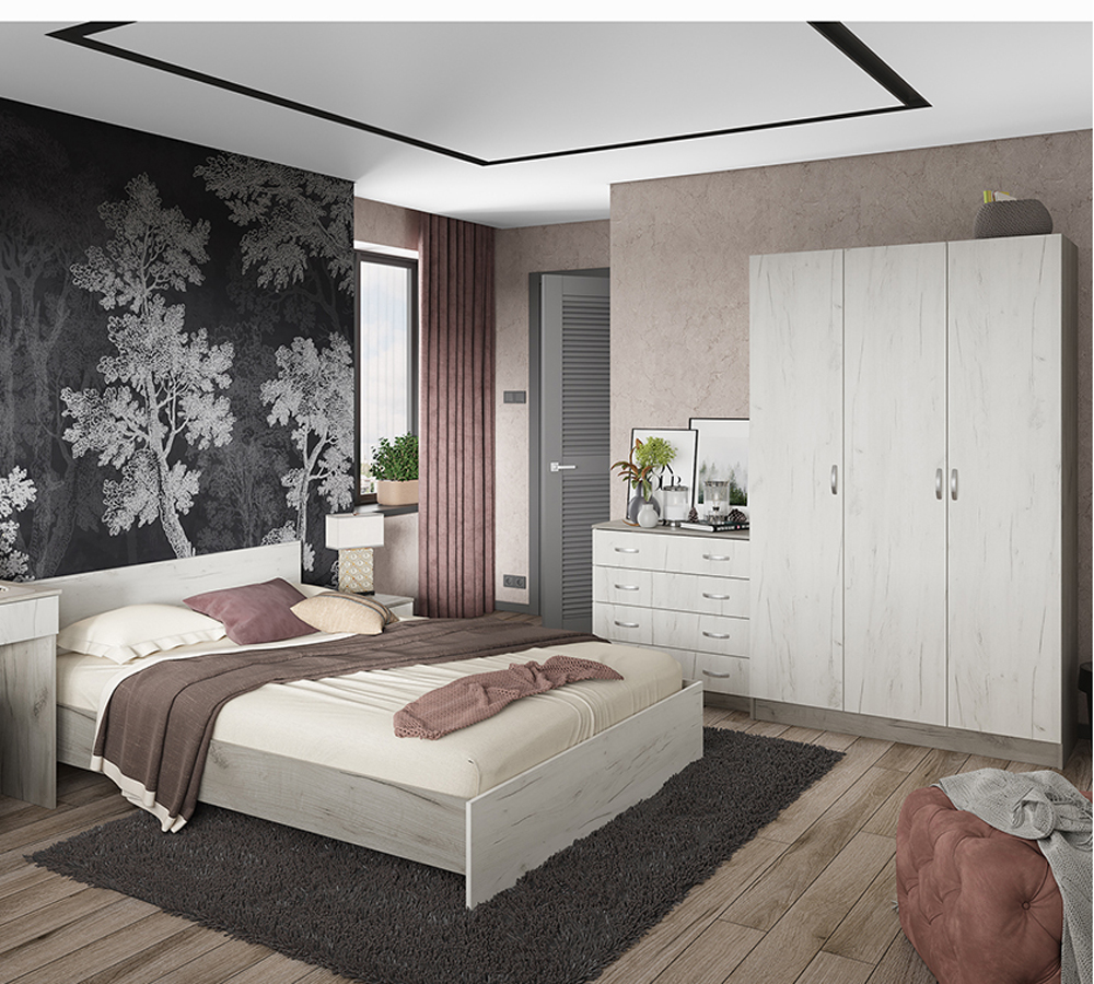 Спальный гарнитур Бася комплект 2