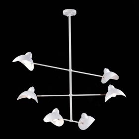 SL1801.503.06 Люстра подвесная ST-Luce Белый/Белый E14 6*60W